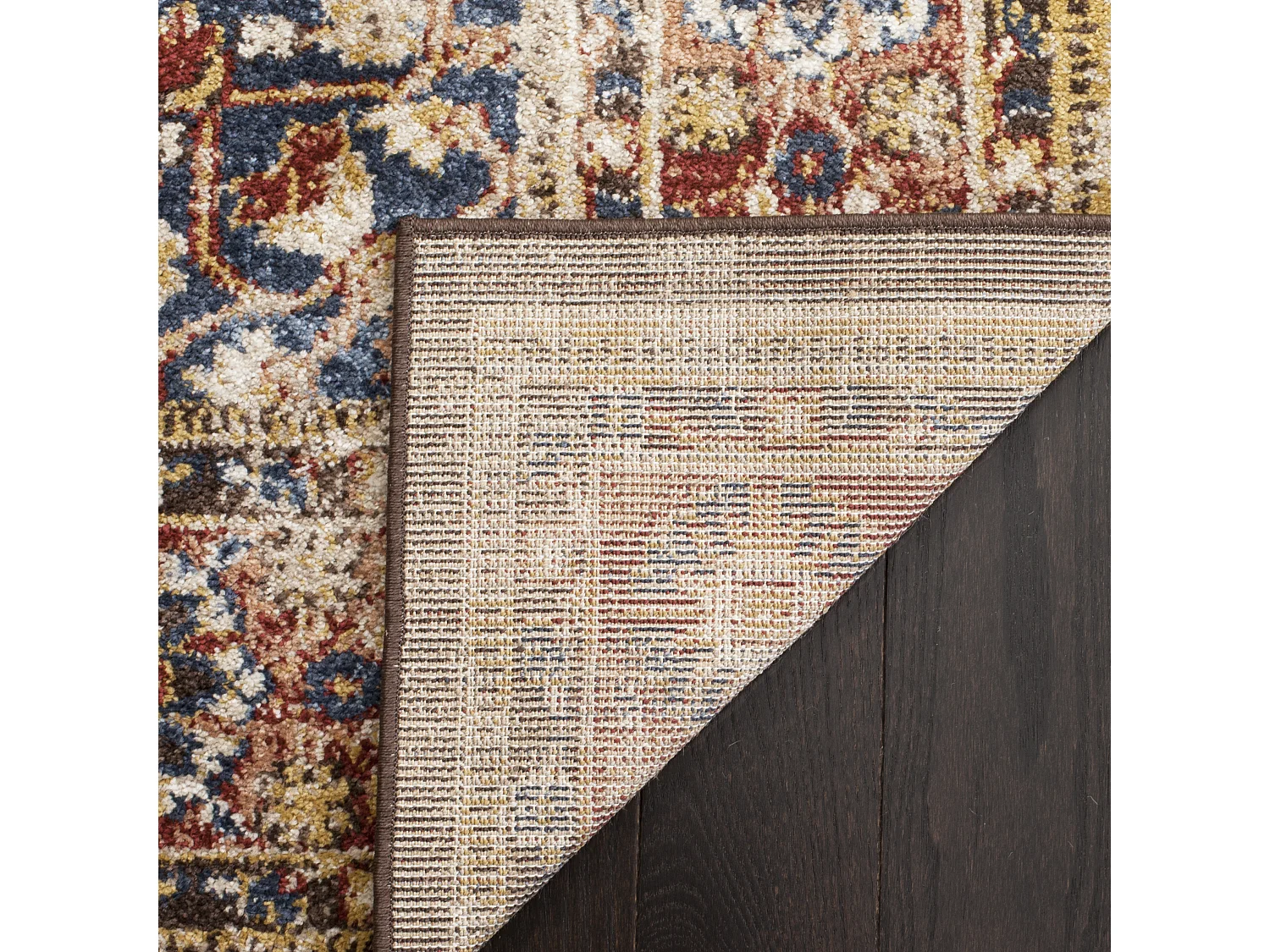 Tapis Marron/Rouge 91 X 152 cm - Mehran