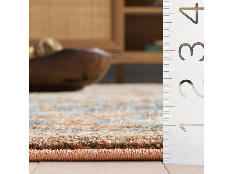 Tapis Marron/Rouge 91 X 152 cm - Mehran
