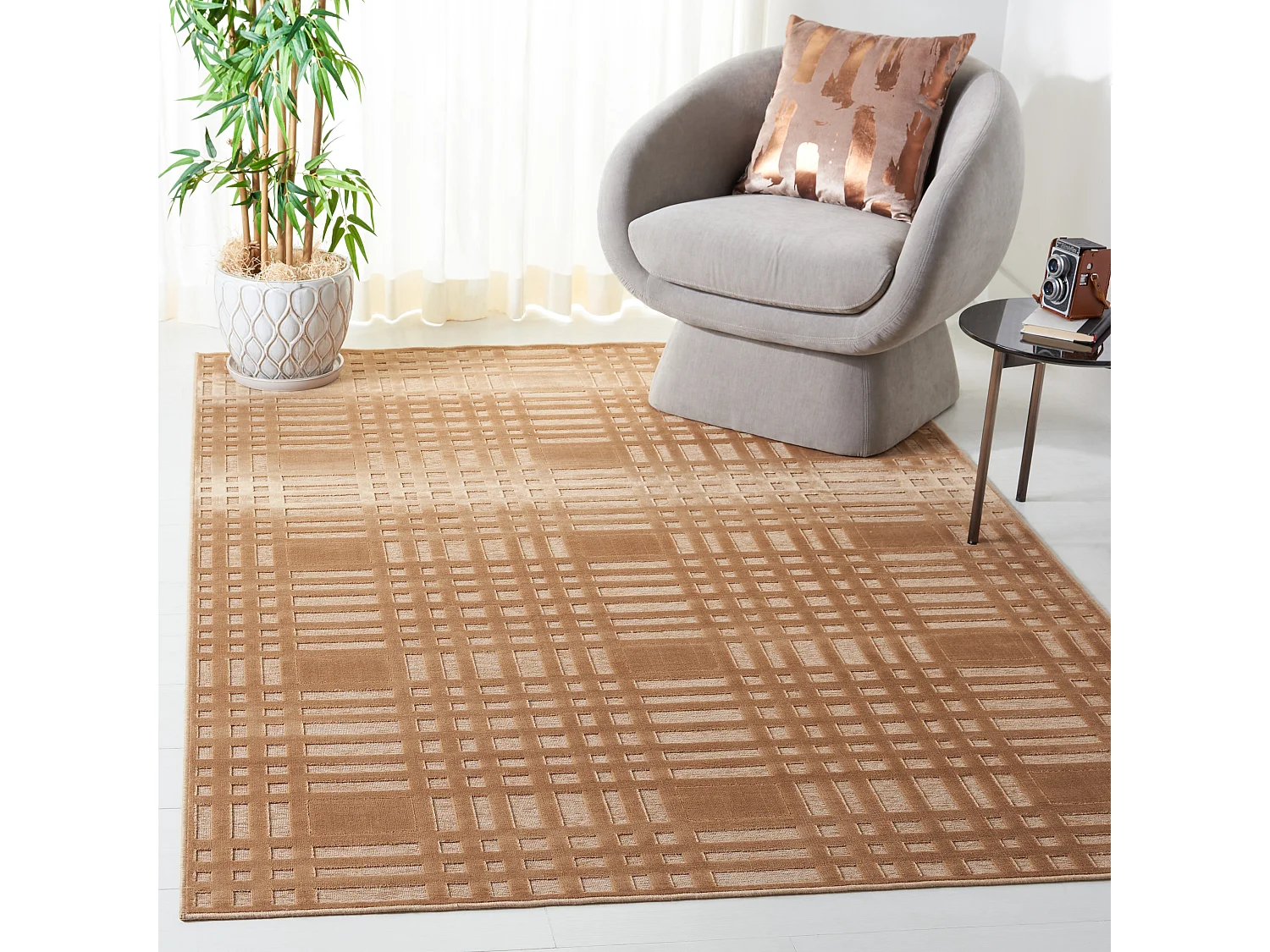 Tapis Neutre/Marron 160 X 229 cm - Mya