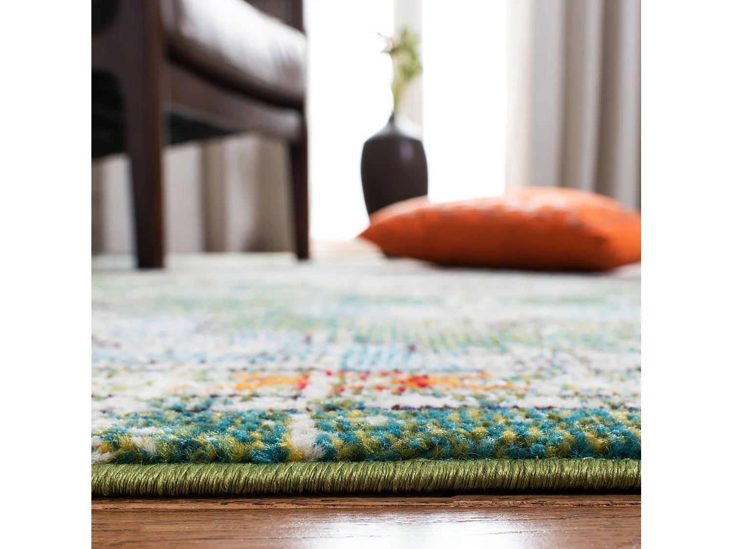 Tapis Vert 122 X 183 cm - Malaya