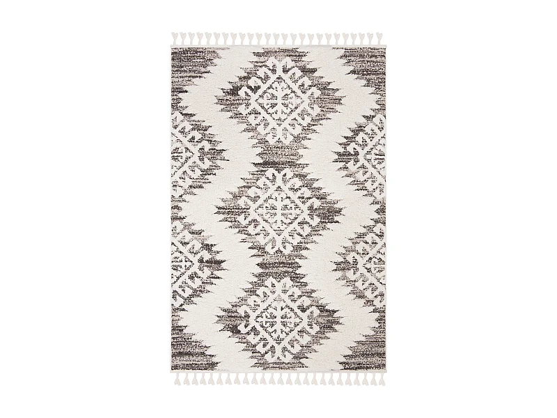 Tapis Neutre/Marron 160 X 229 cm - Peyton