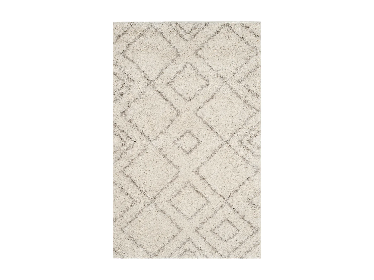 Tapis Neutre/Blanc 91 X 152 cm - Francine