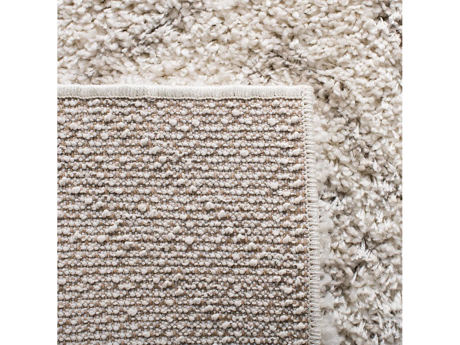 Tapis Neutre/Blanc 91 X 152 cm - Francine