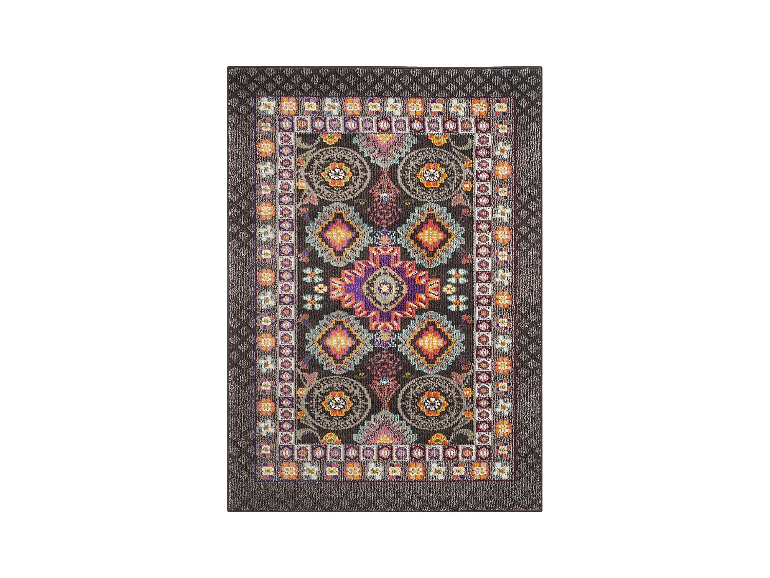 Tapis Marron/Multicolore 122 X 170 cm - Alessandro