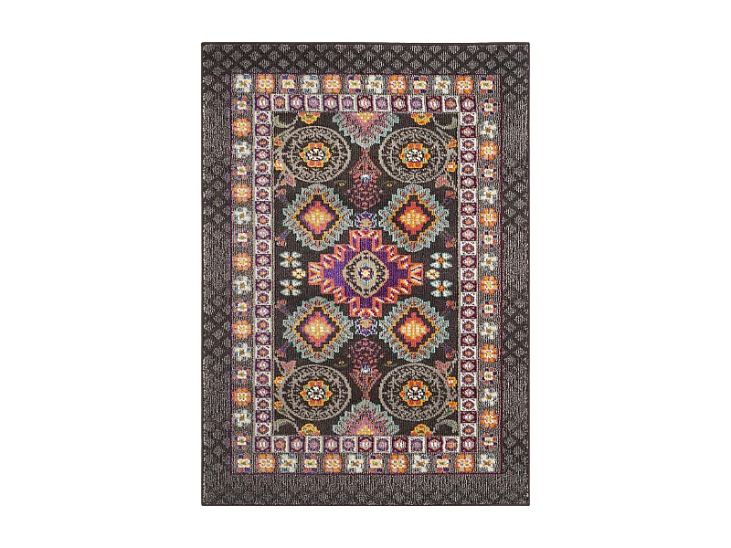 Tapis Marron/Multicolore 122 X 170 cm - Alessandro