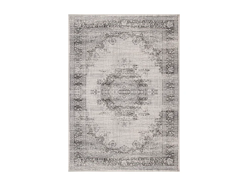Tapis Neutre/Gris 99 X 160 cm - Kayla