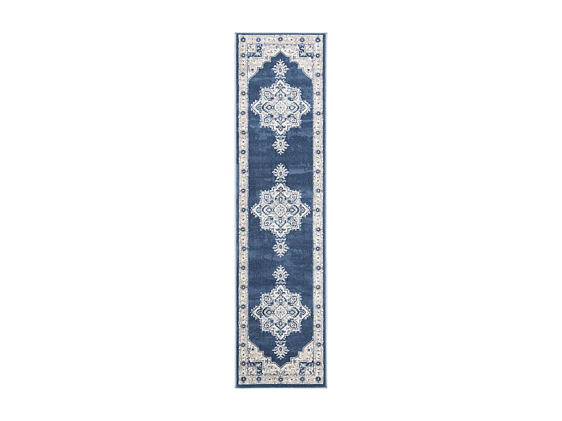 Tapis Bleu/Neutre 61 X 244 cm - Ella