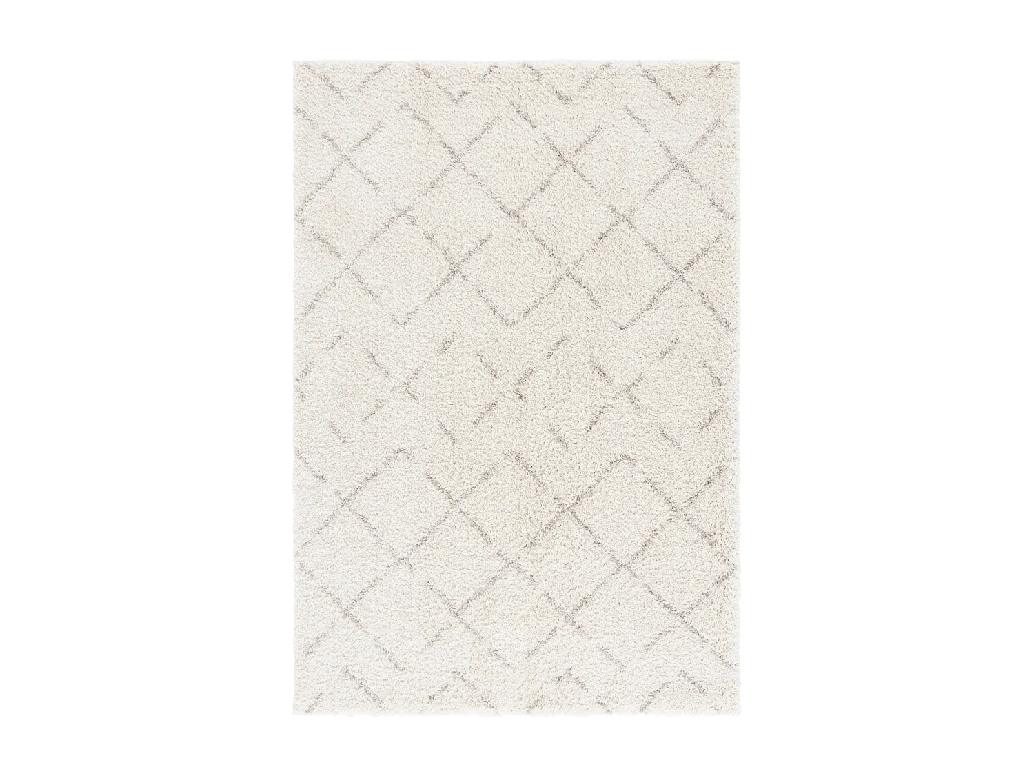 Tapis Neutre/Blanc 155 X 229 cm - Steph