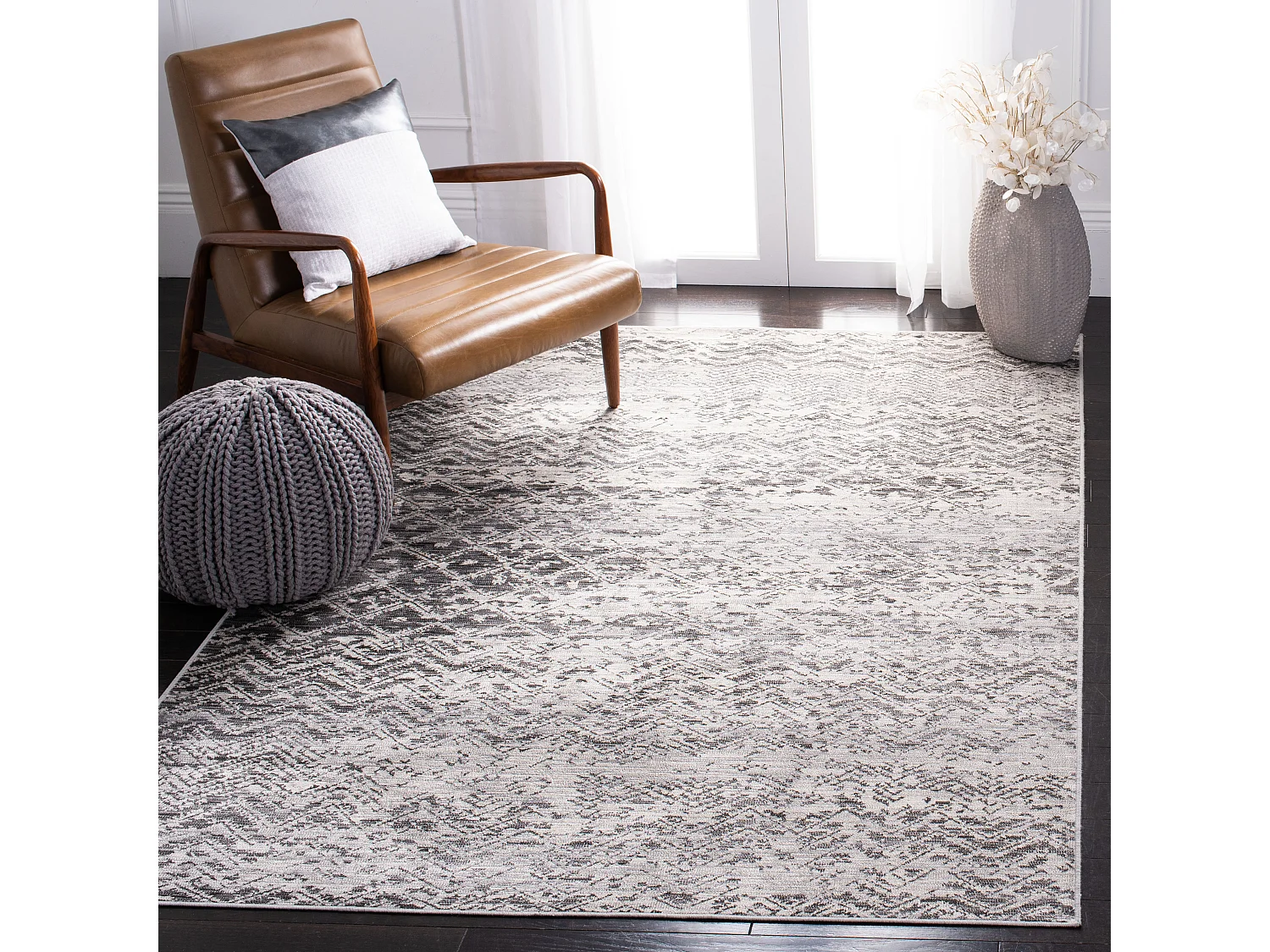 Tapis Gris/Neutre 160 X 231 cm - Jazlyn