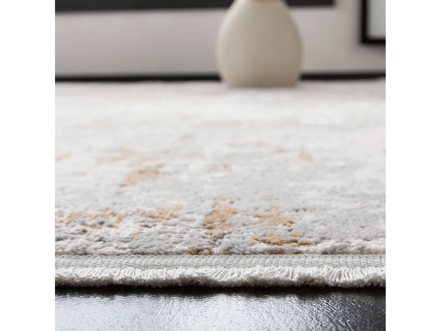 Tapis Gris/Or 160 X 229 cm - Lauren
