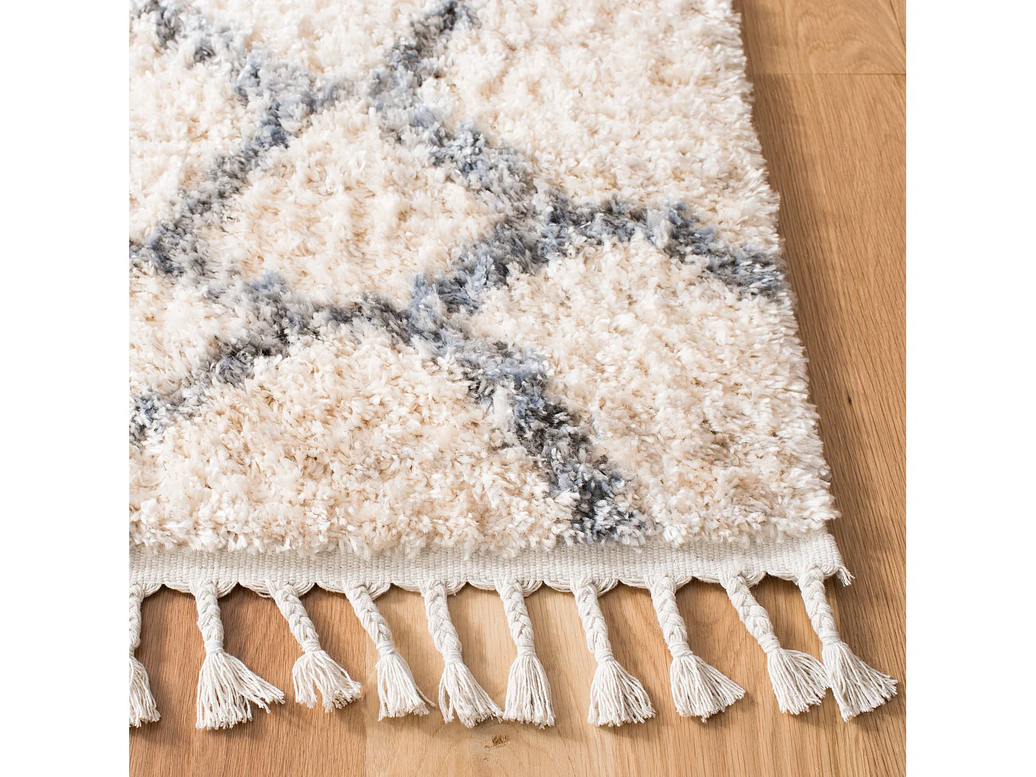 Tapis Neutre/Gris 61 X 244 cm - Fez