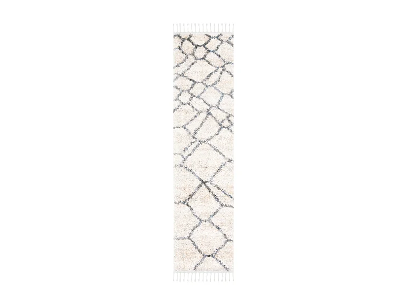 Tapis Neutre/Gris 61 X 244 cm - Fez