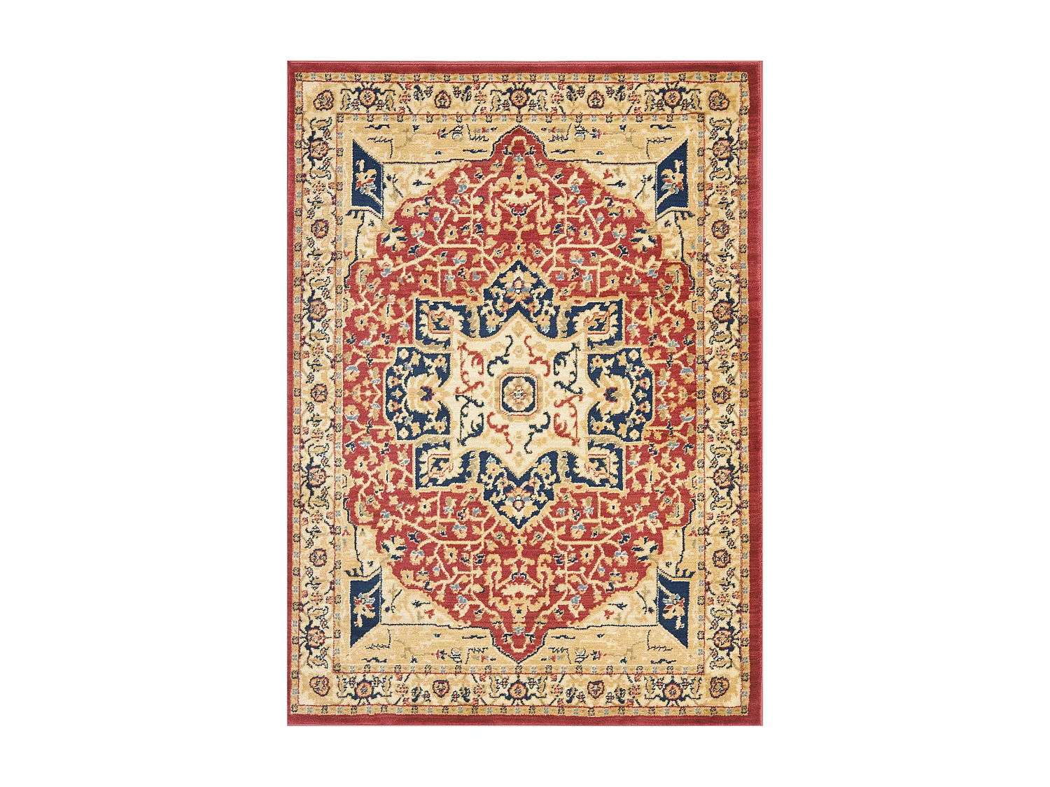 Tapis Rouge/Neutre 122 X 170 cm - Westminster