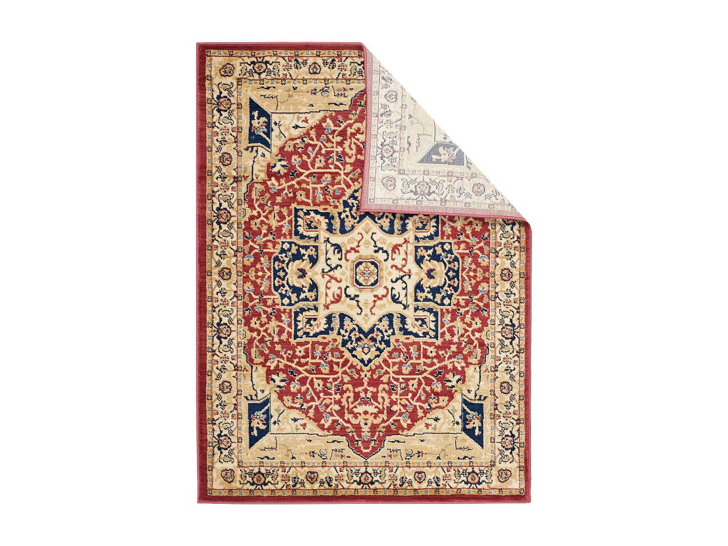 Tapis Rouge/Neutre 122 X 170 cm - Westminster