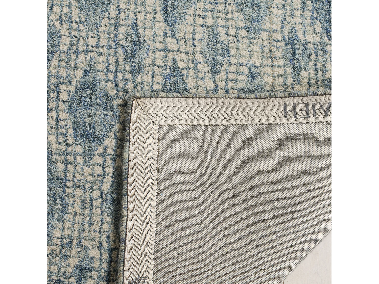 Tapis Neutre/Bleu 122 X 183 cm - Galatea