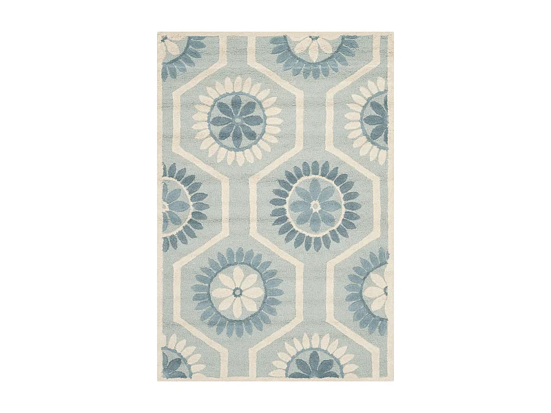 Tapis Bleu/Neutre 122 X 183 cm - Piper