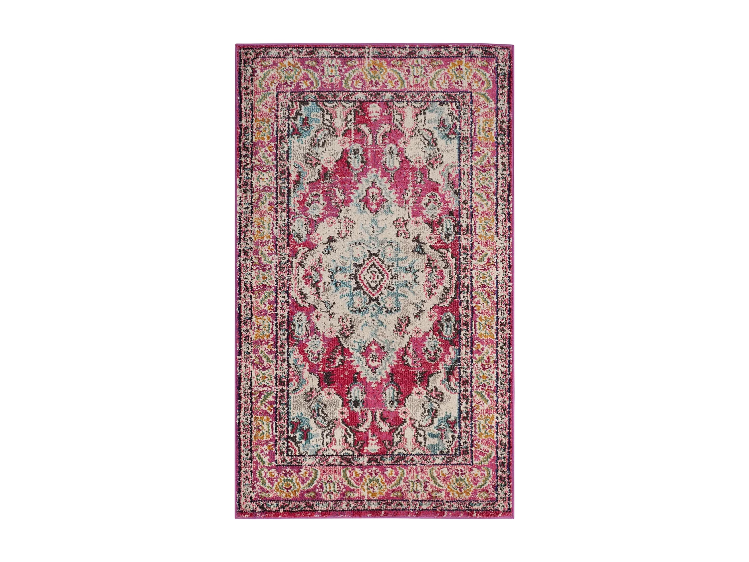 Tapis Rose/Multicolore 122 X 170 cm - Milà