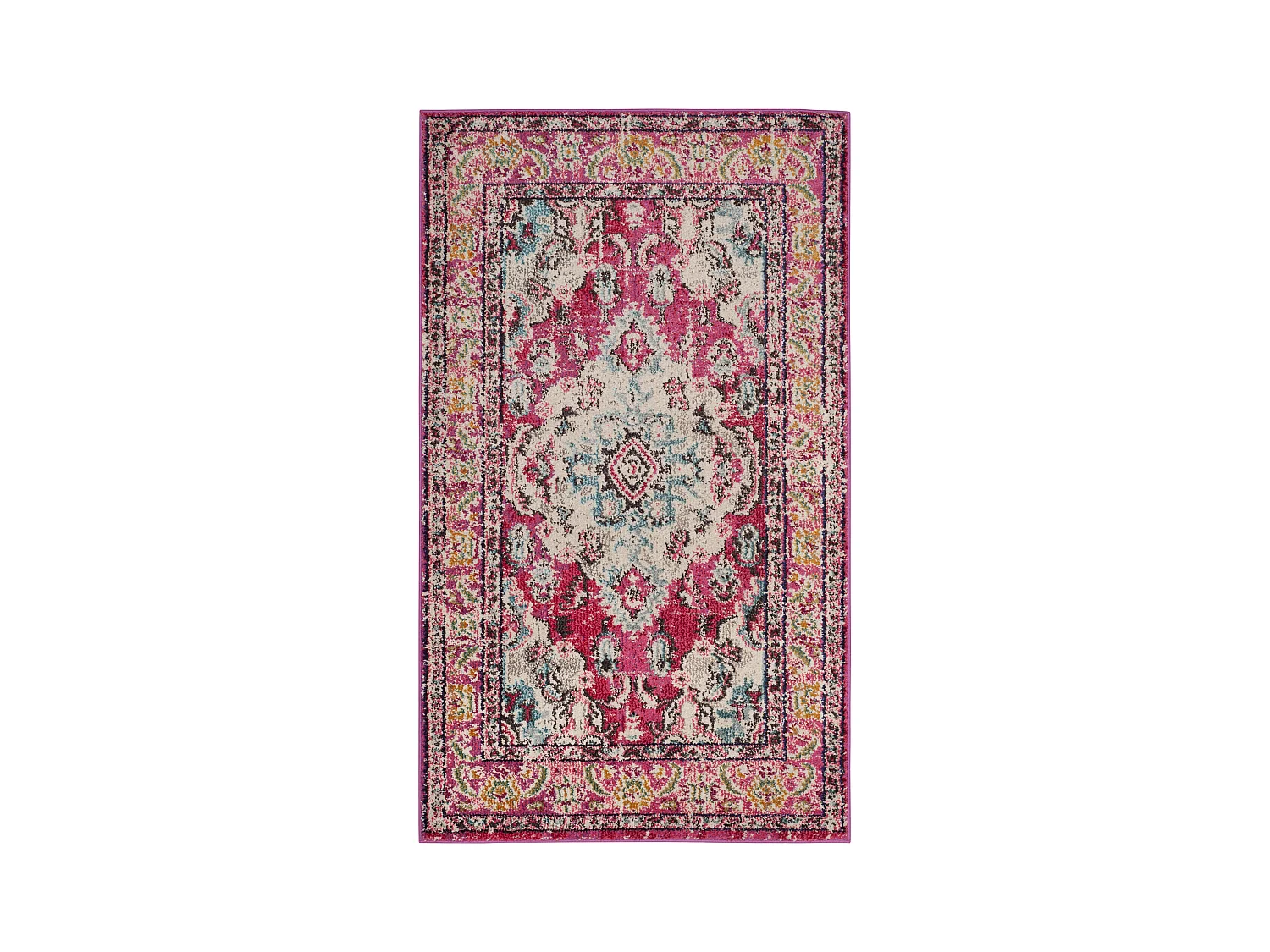 Tapis Rose/Multicolore 122 X 170 cm - Milà
