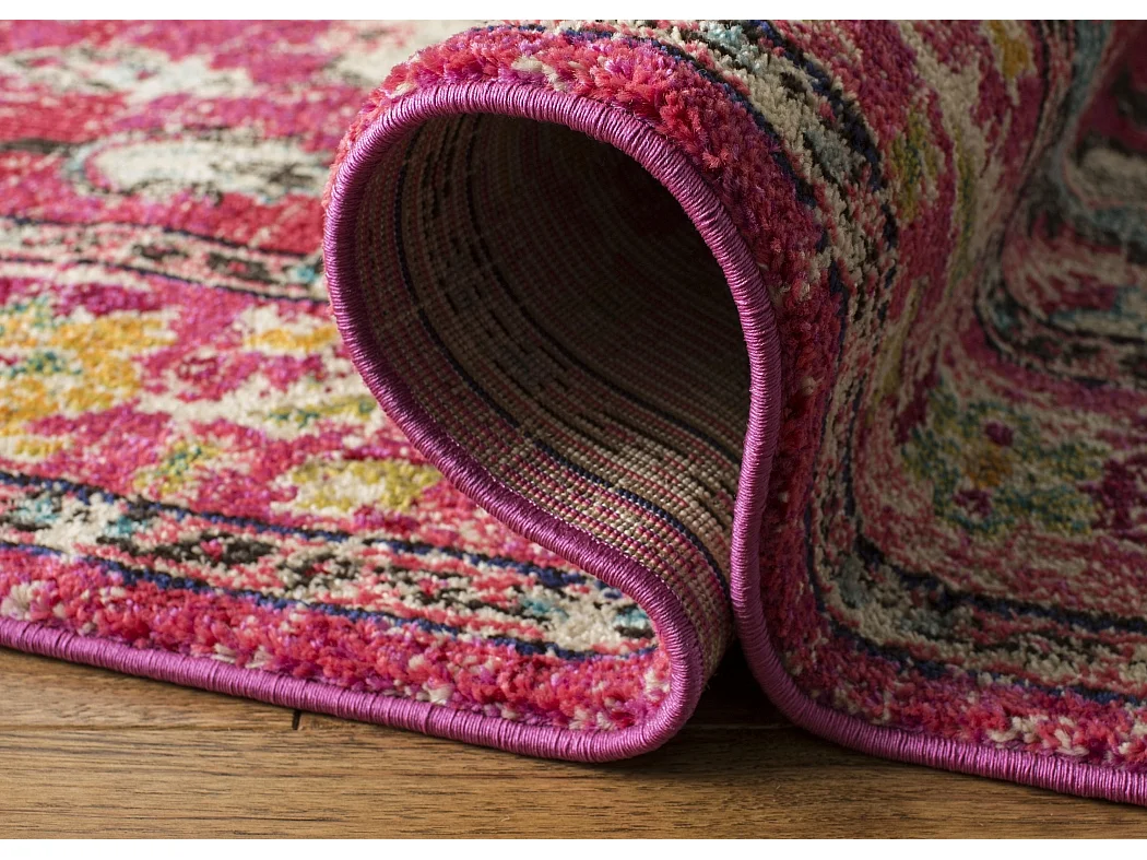 Tapis Rose/Multicolore 122 X 170 cm - Milà