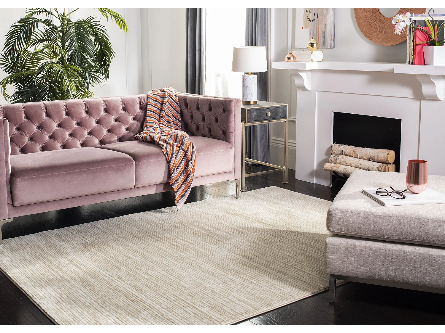 Tapis Neutre 155 X 229 cm - Valentine