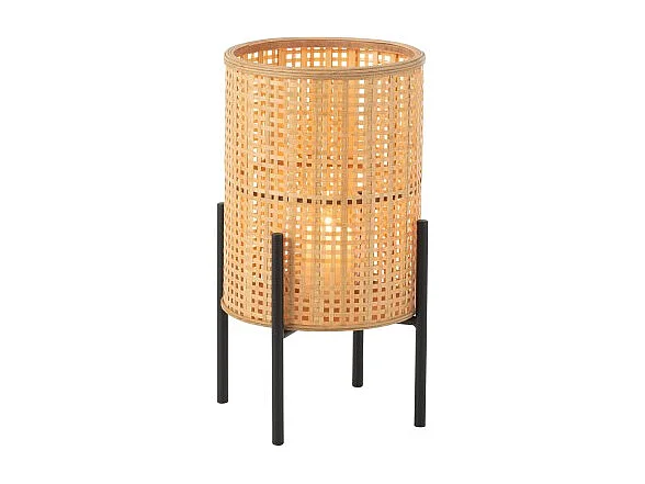 Lanterne sur Pied Bambou "Fernando" 50cm Naturel