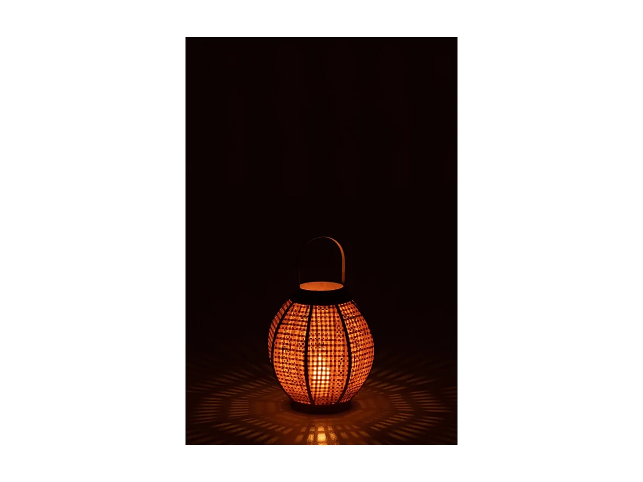 Lanterne en Bambou "Fernando" 34cm Naturel