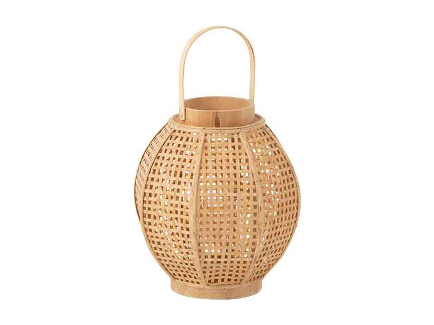 Lanterne en Bambou "Fernando" 34cm Naturel