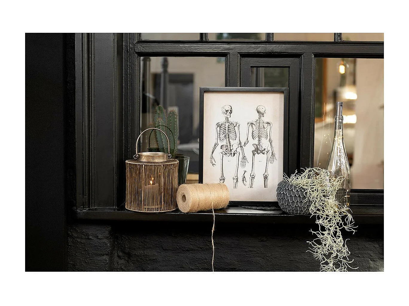 Lanterne Vintage en Métal "Freyo" 27cm Bronze