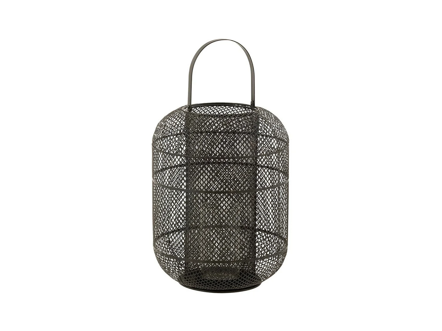Lanterne Déco en Métal "Donny" 51cm Noir