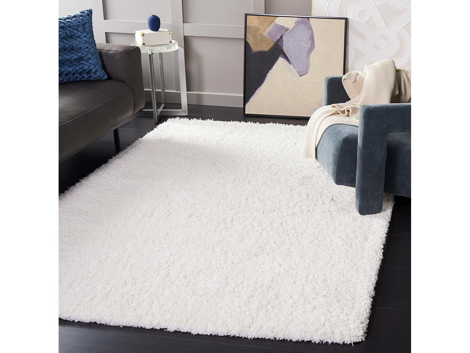 Tapis Blanc 160 X 229 cm - Crosby