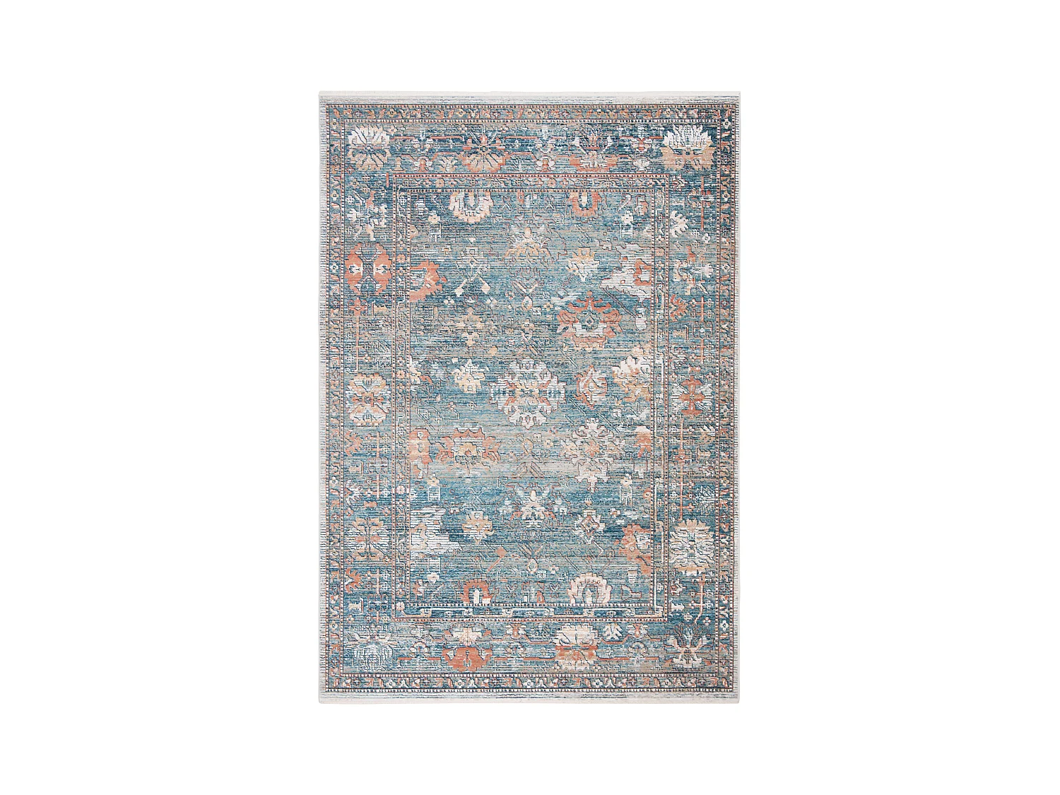 Tapis Bleu/Neutre 152 X 244 cm - Charleigh