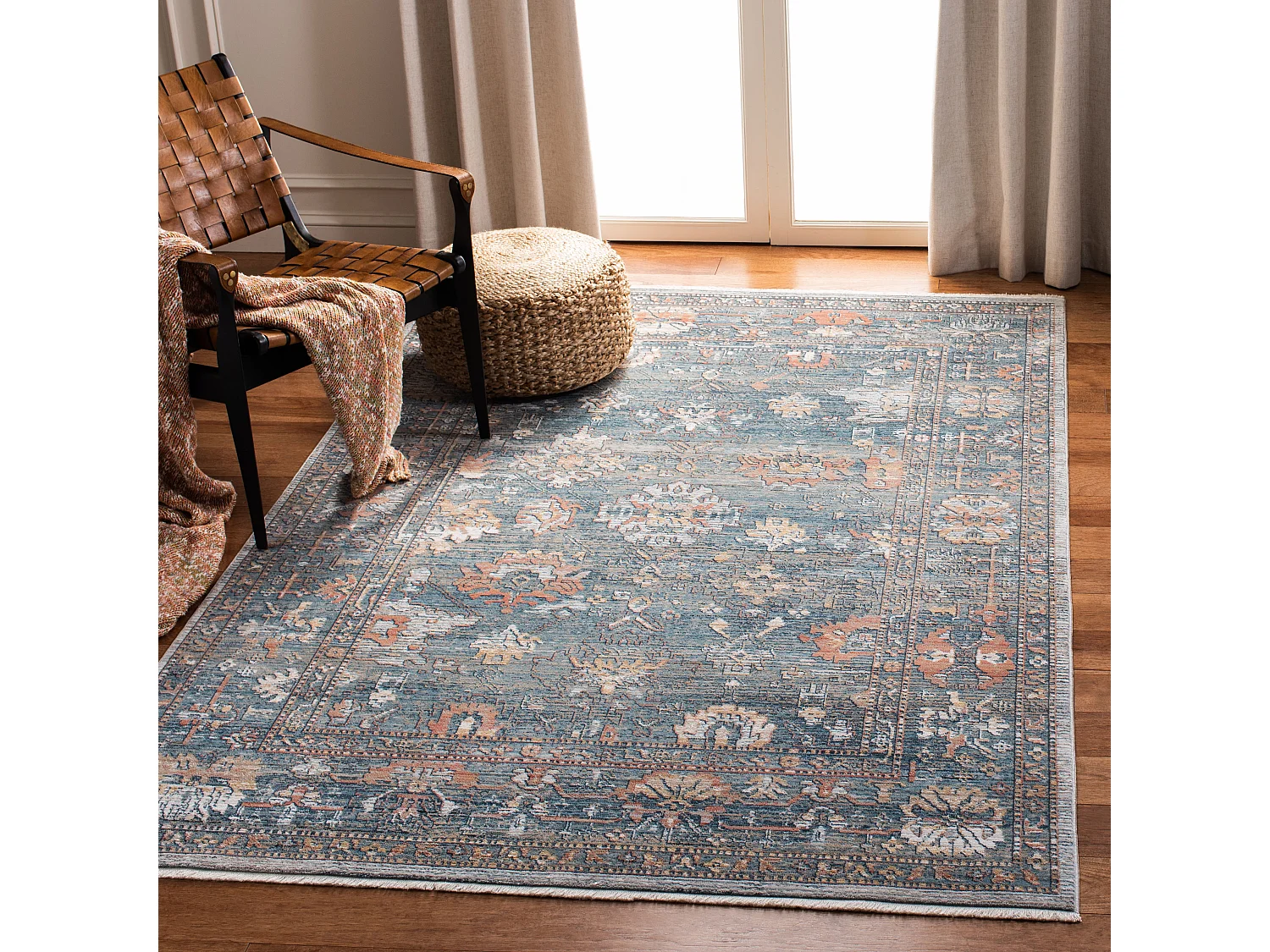 Tapis Bleu/Neutre 152 X 244 cm - Charleigh