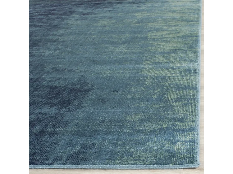 Tapis Bleu/Multicolore 99 X 170 cm - Corinne