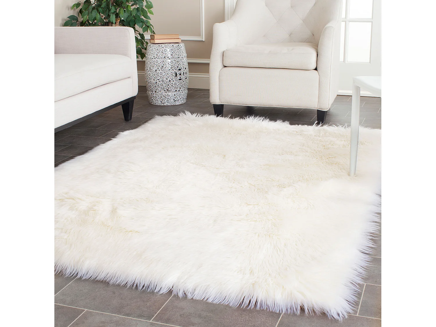 Tapis Neutre 122 X 122 cm - Harper