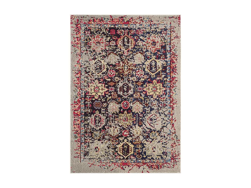 Tapis Gris/Multicolore 122 X 170 cm - Fillipo
