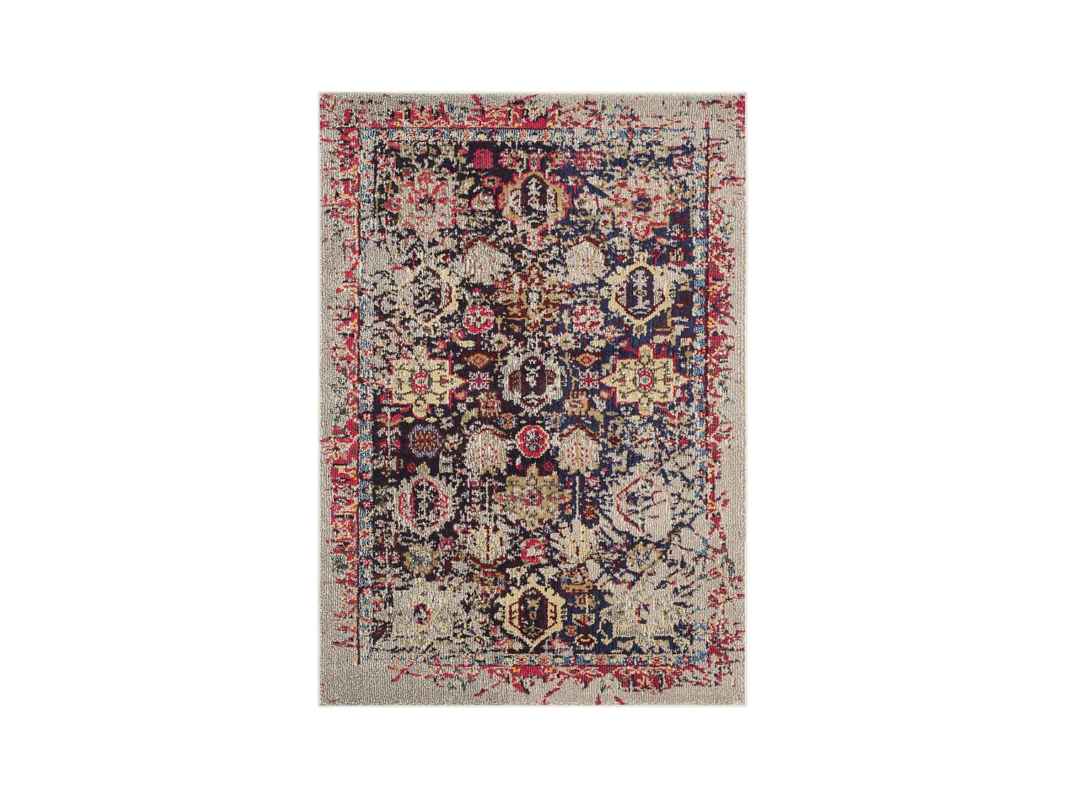 Tapis Gris/Multicolore 122 X 170 cm - Fillipo