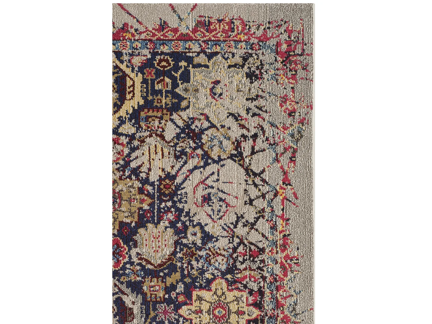 Tapis Gris/Multicolore 122 X 170 cm - Fillipo
