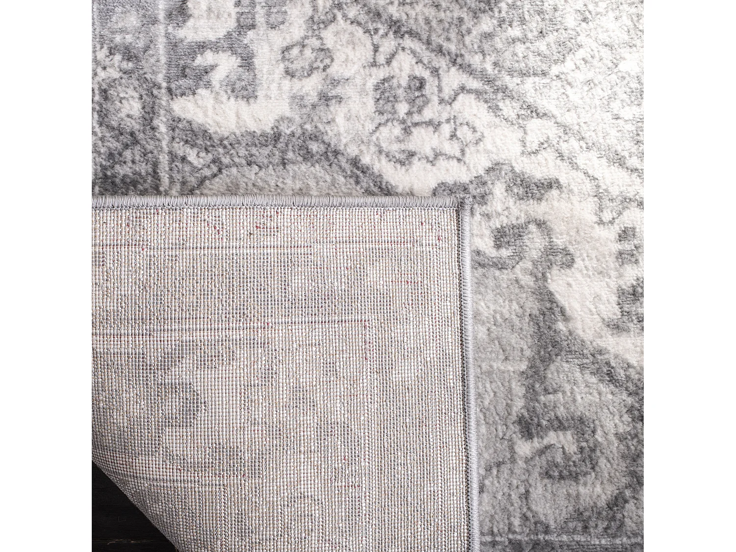 Tapis Neutre/Gris 201 X 201 cm - Maliyah