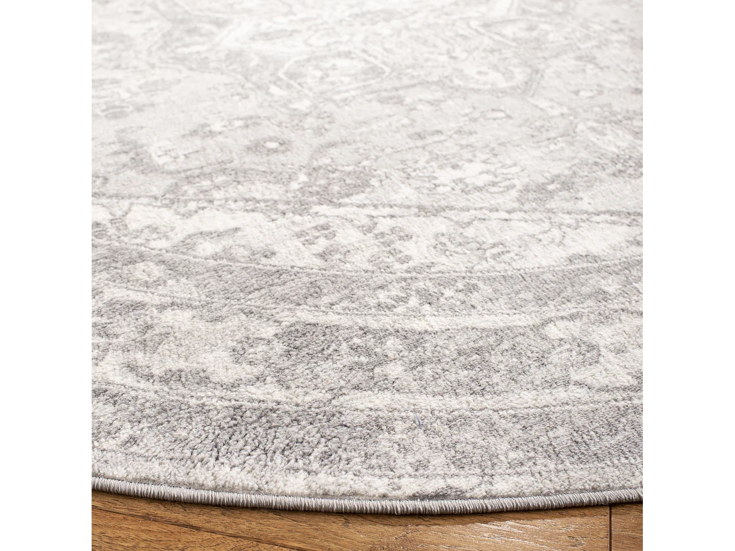 Tapis Neutre/Gris 201 X 201 cm - Maliyah