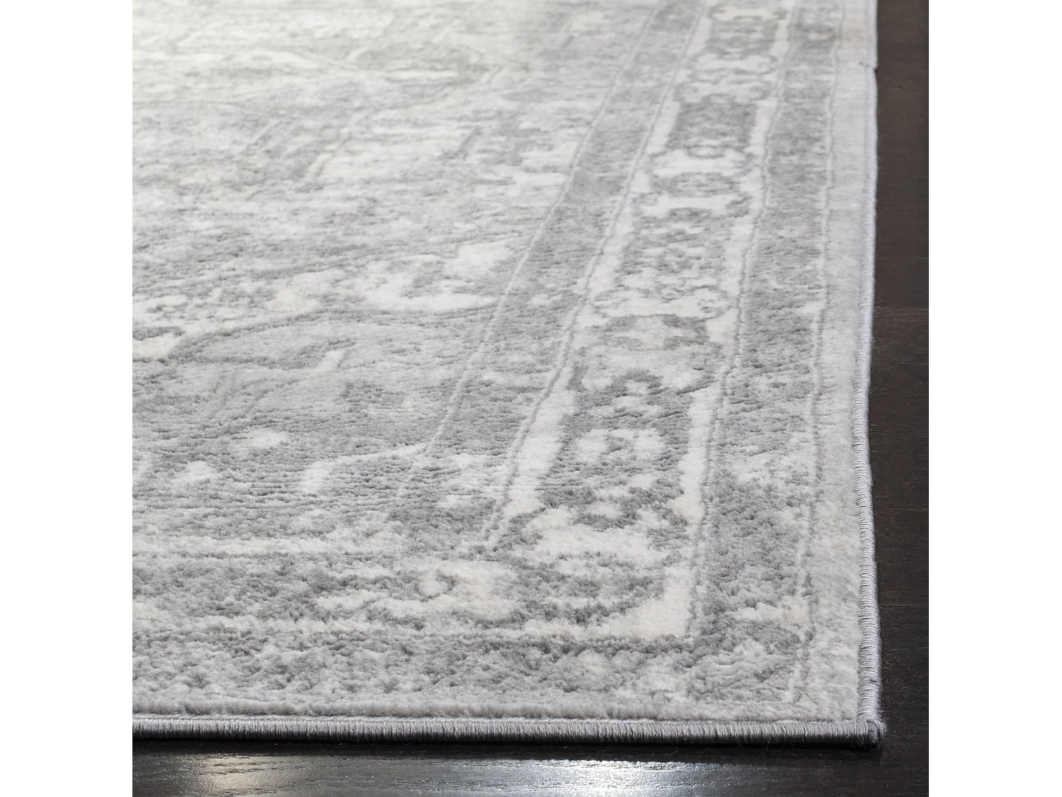 Tapis Neutre/Gris 201 X 201 cm - Maliyah