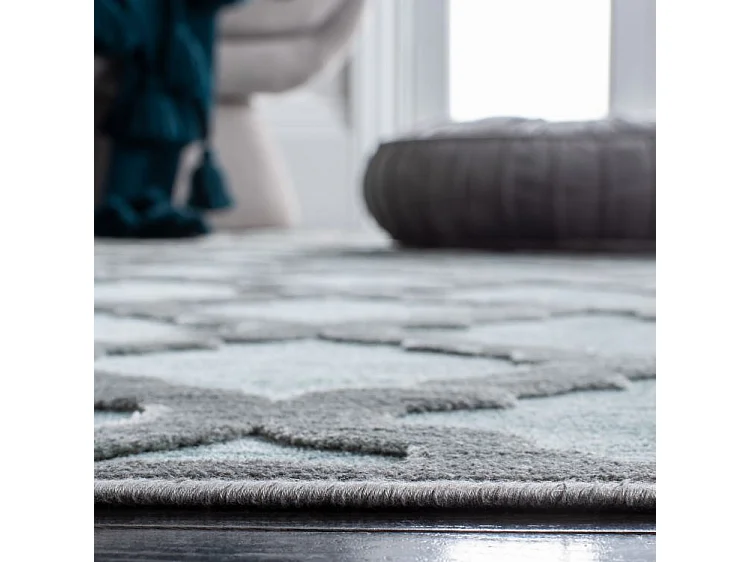 Tapis Gris/Vert 160 X 229 cm - Anguilla