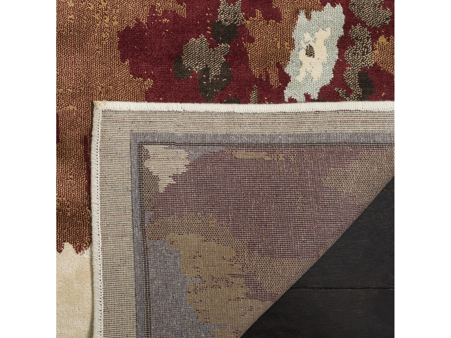 Tapis Neutre/Multicolore 122 X 170 cm - Amalia