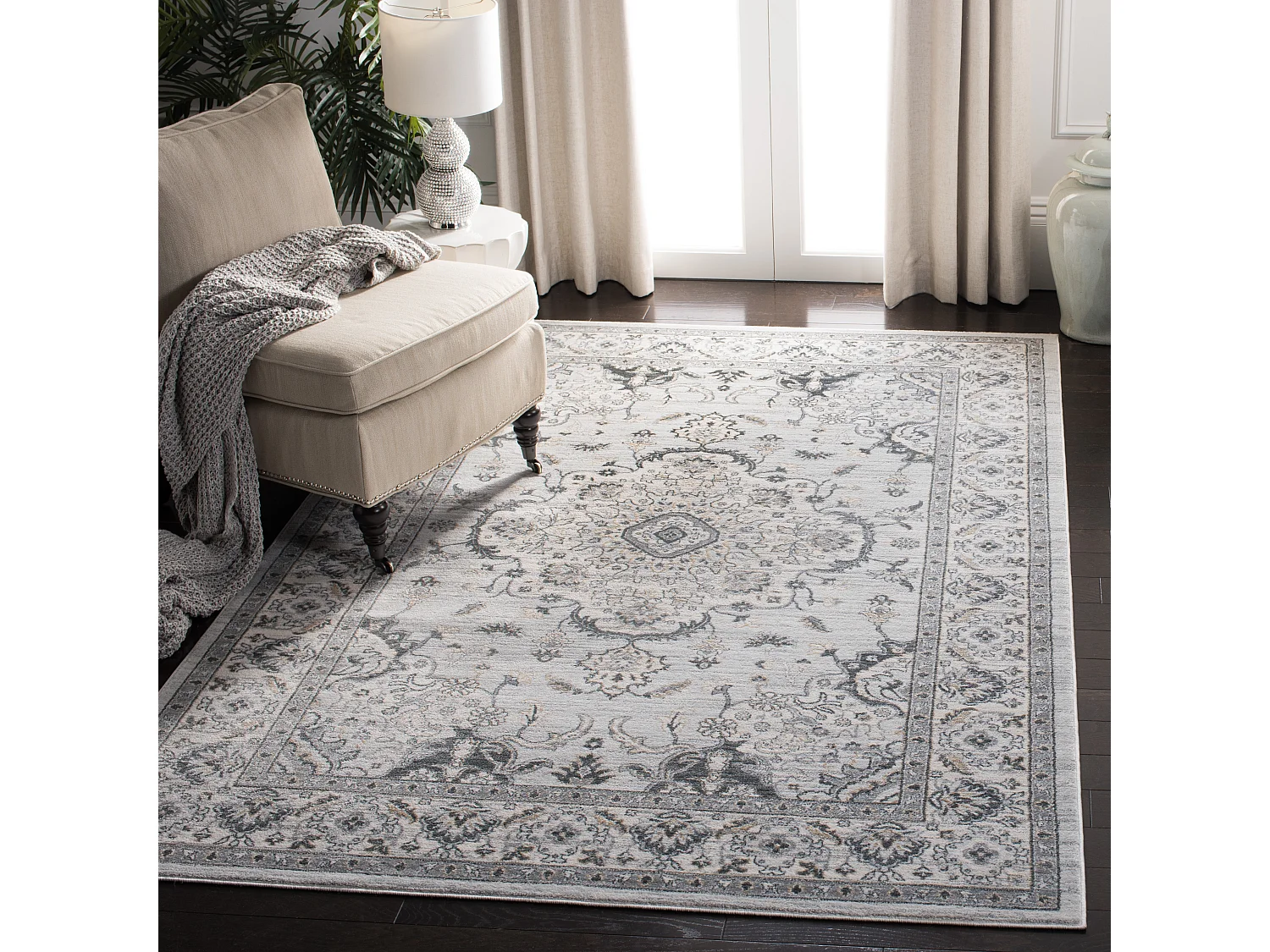 Tapis Gris 160 X 229 cm - Ilsa