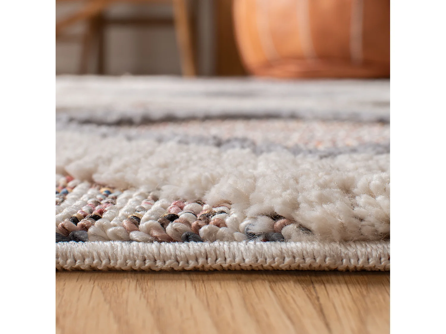 Tapis Gris/Multicolore 160 X 229 cm - Juliana