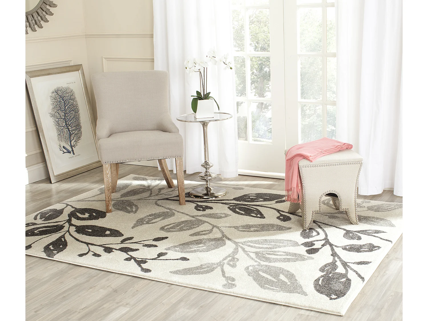 Tapis Neutre/Gris 160 X 231 cm - Lakeside