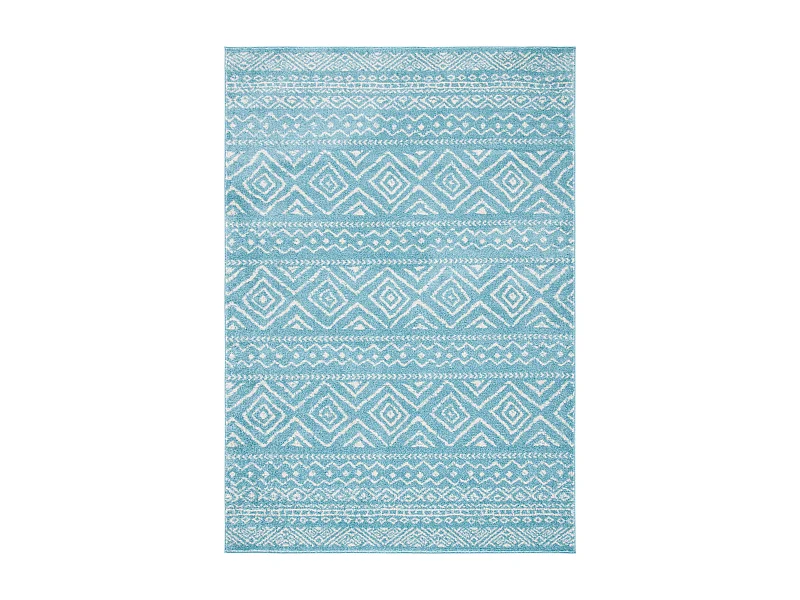 Tapis Bleu/Neutre 160 X 229 cm - Makayla