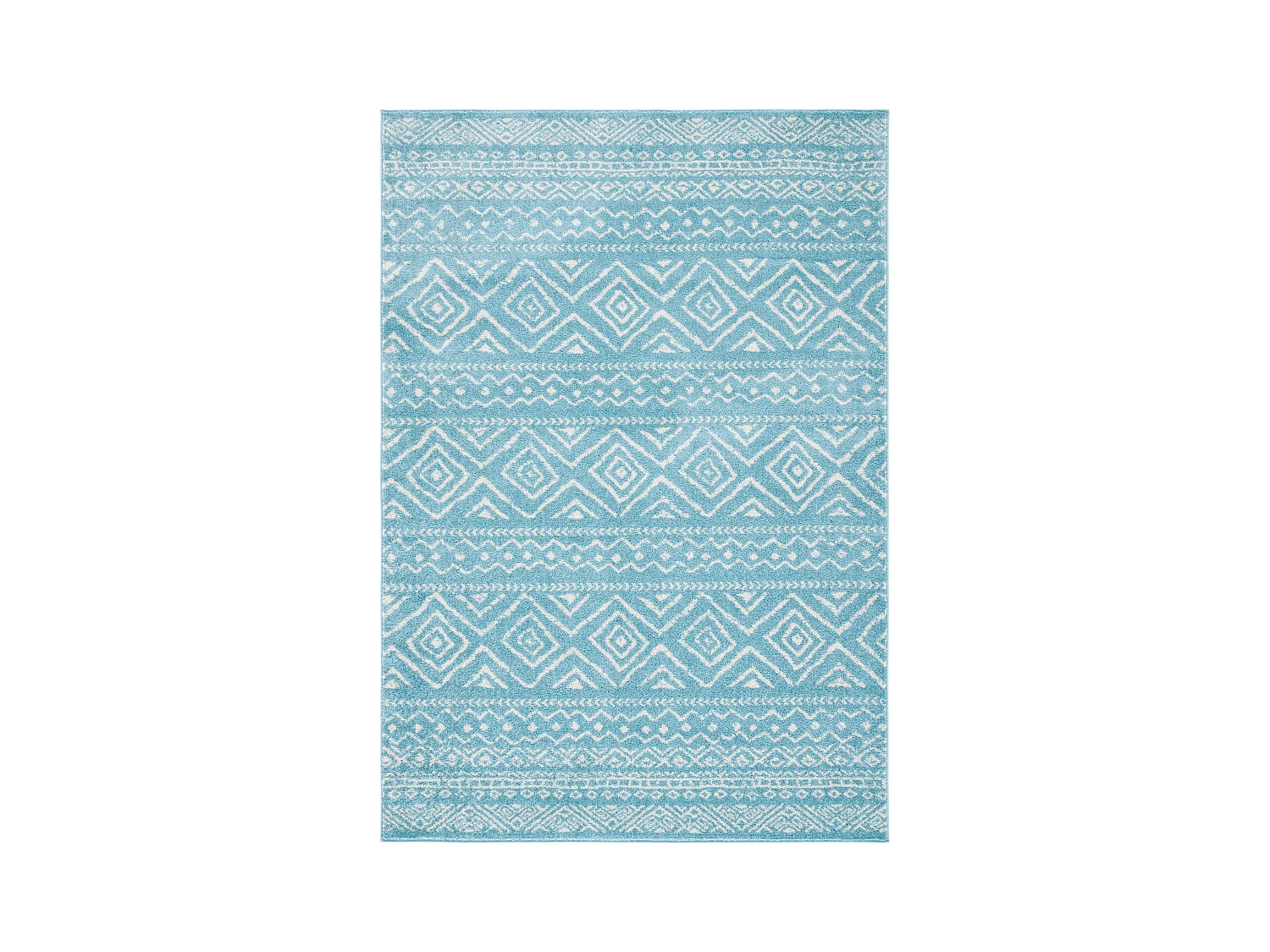 Tapis Bleu/Neutre 160 X 229 cm - Makayla