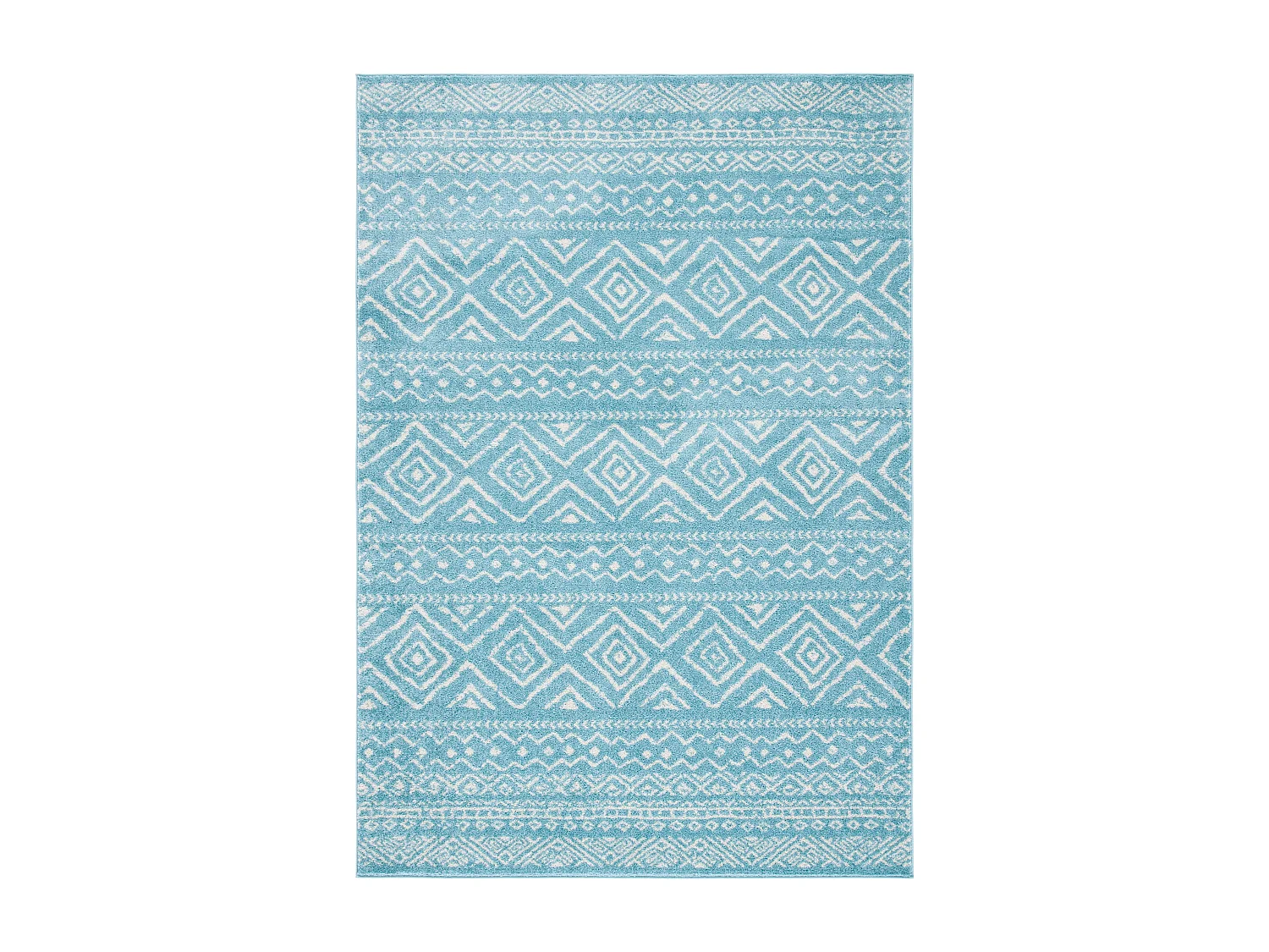 Tapis Bleu/Neutre 160 X 229 cm - Makayla