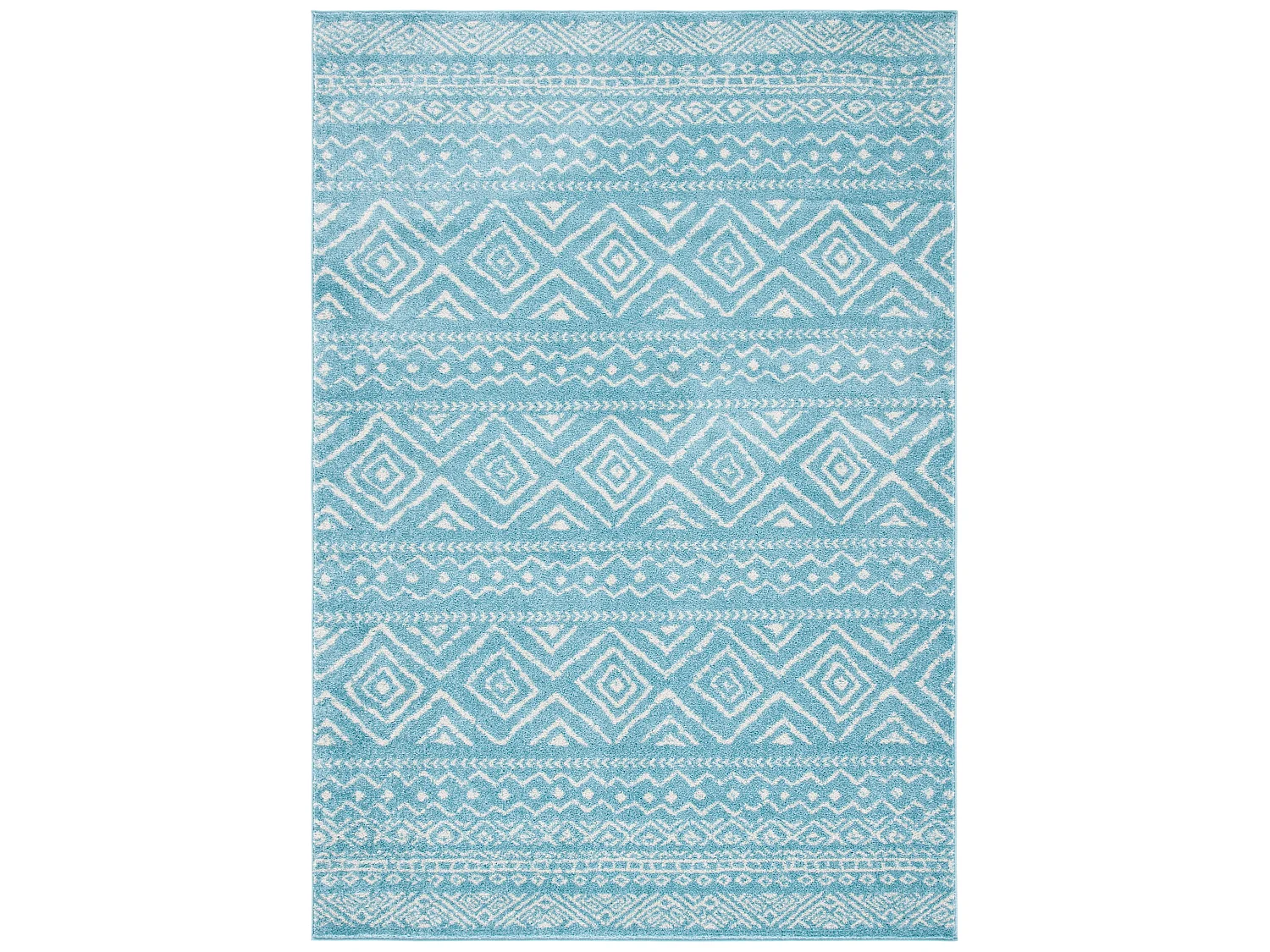Tapis Bleu/Neutre 160 X 229 cm - Makayla