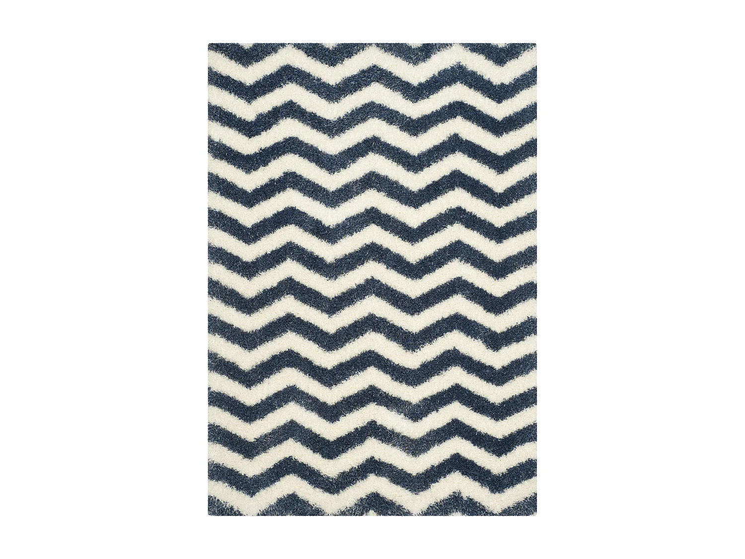 Tapis Neutre/Bleu 160 X 229 cm - Frances